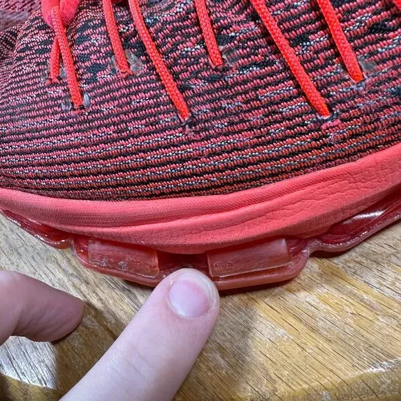 Nike KD 8 Kevin Durant 749375-610 Basketball Bright Crimson Shoes Mens Size 11.5 - Picture 9 of 12